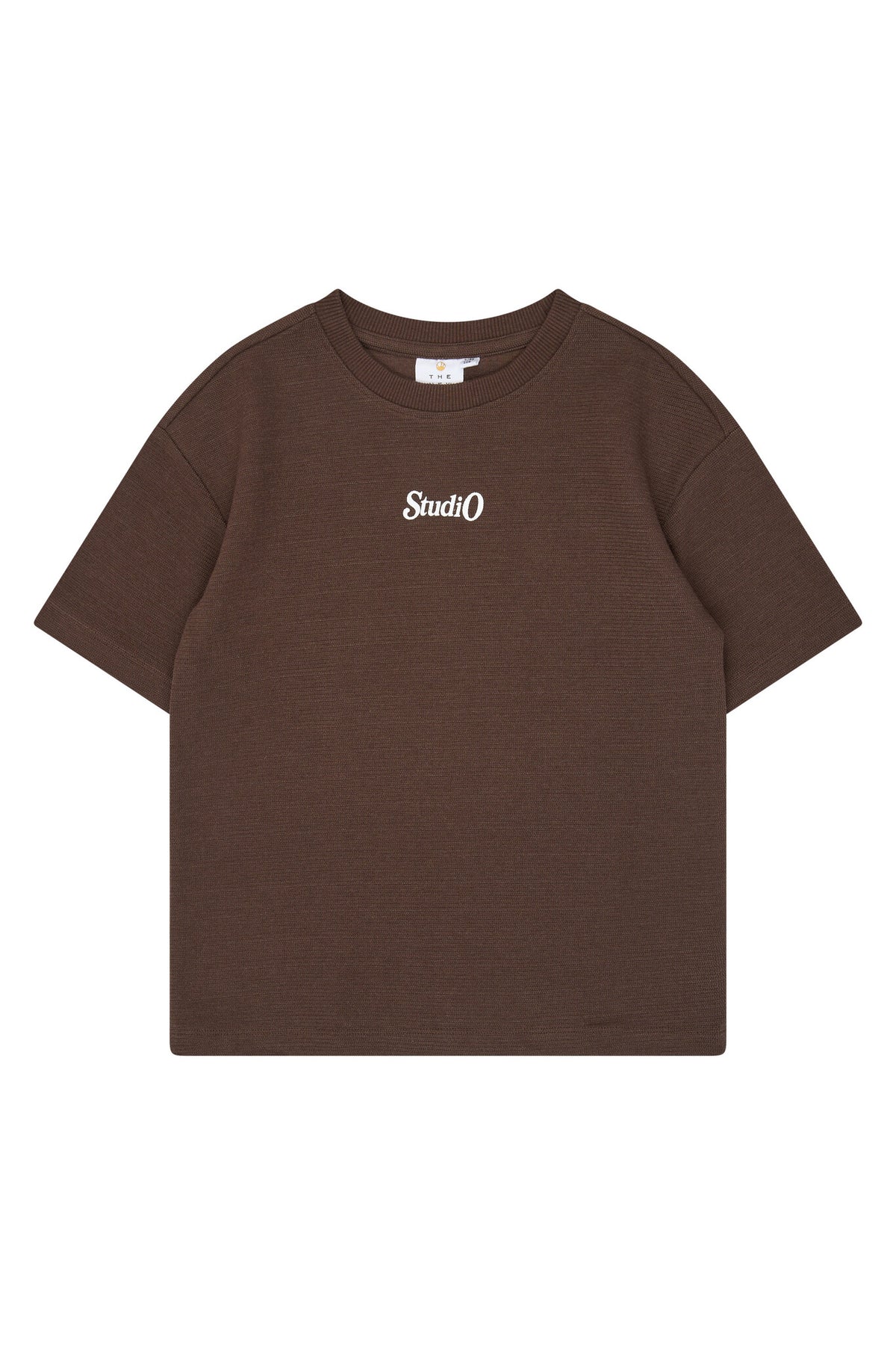 THE NEW T-shirt jongen Varl OS Chestnut (kastanjebruin)
