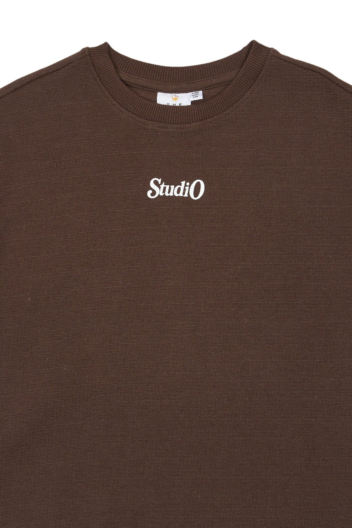 THE NEW T-shirt jongen Varl OS Chestnut (kastanjebruin)