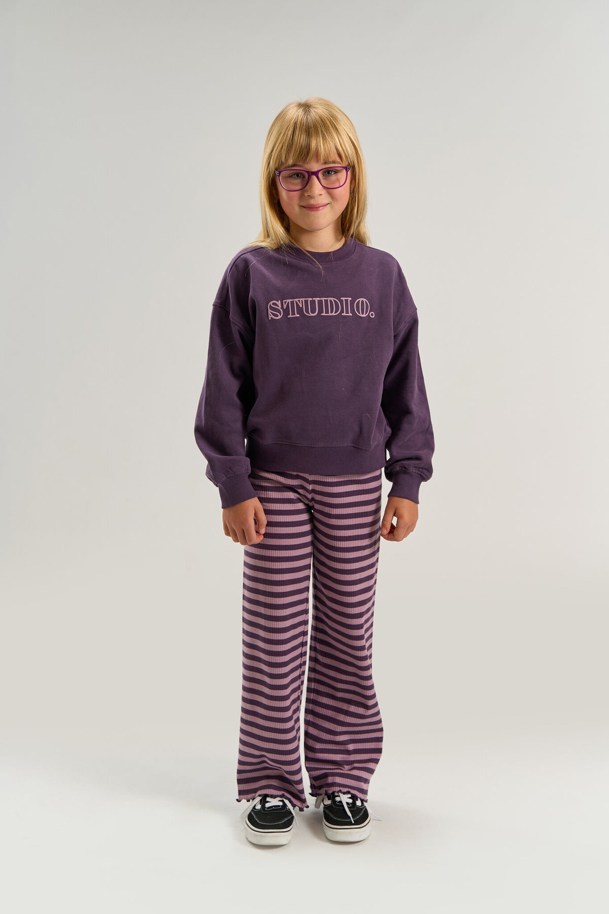 THE NEW sweater meisje Velva Sweet Grape (lila)
