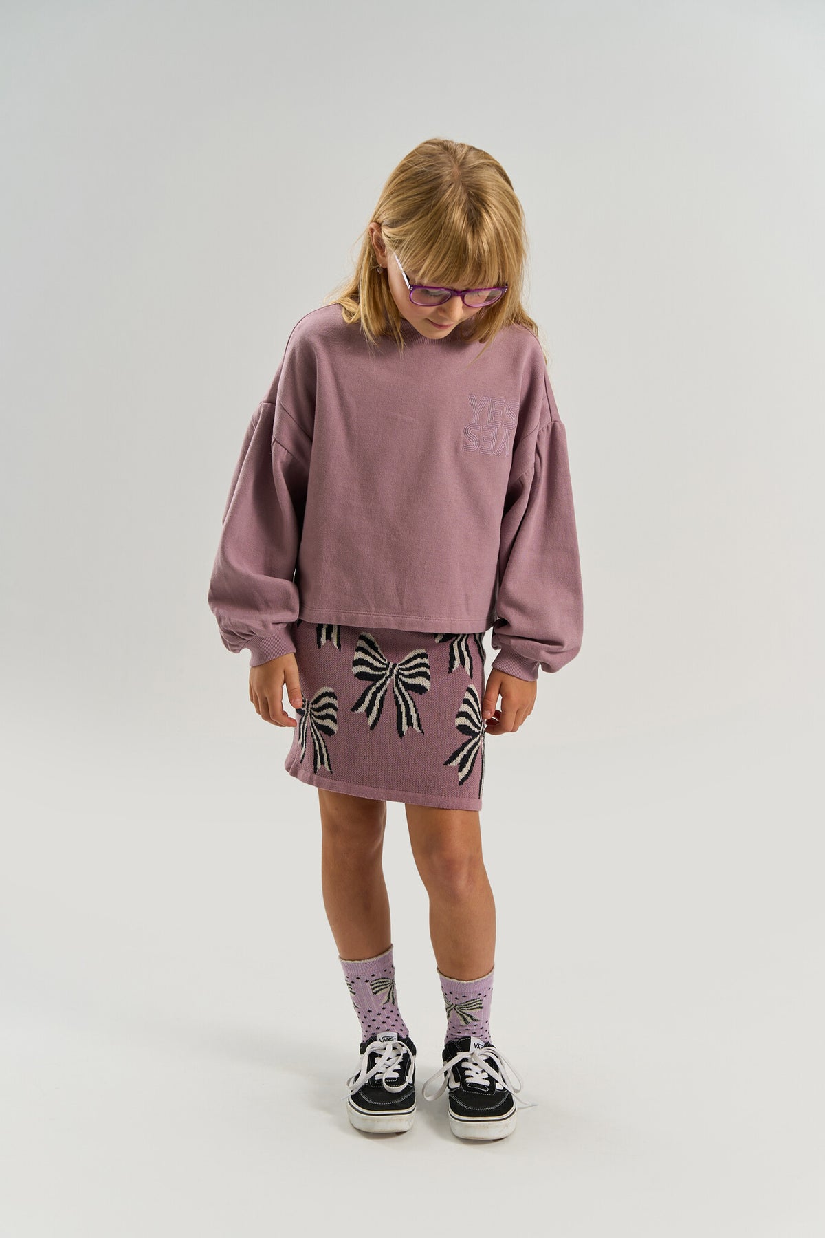 THE NEW sweater meisje Venus Elderberry (oudroze)