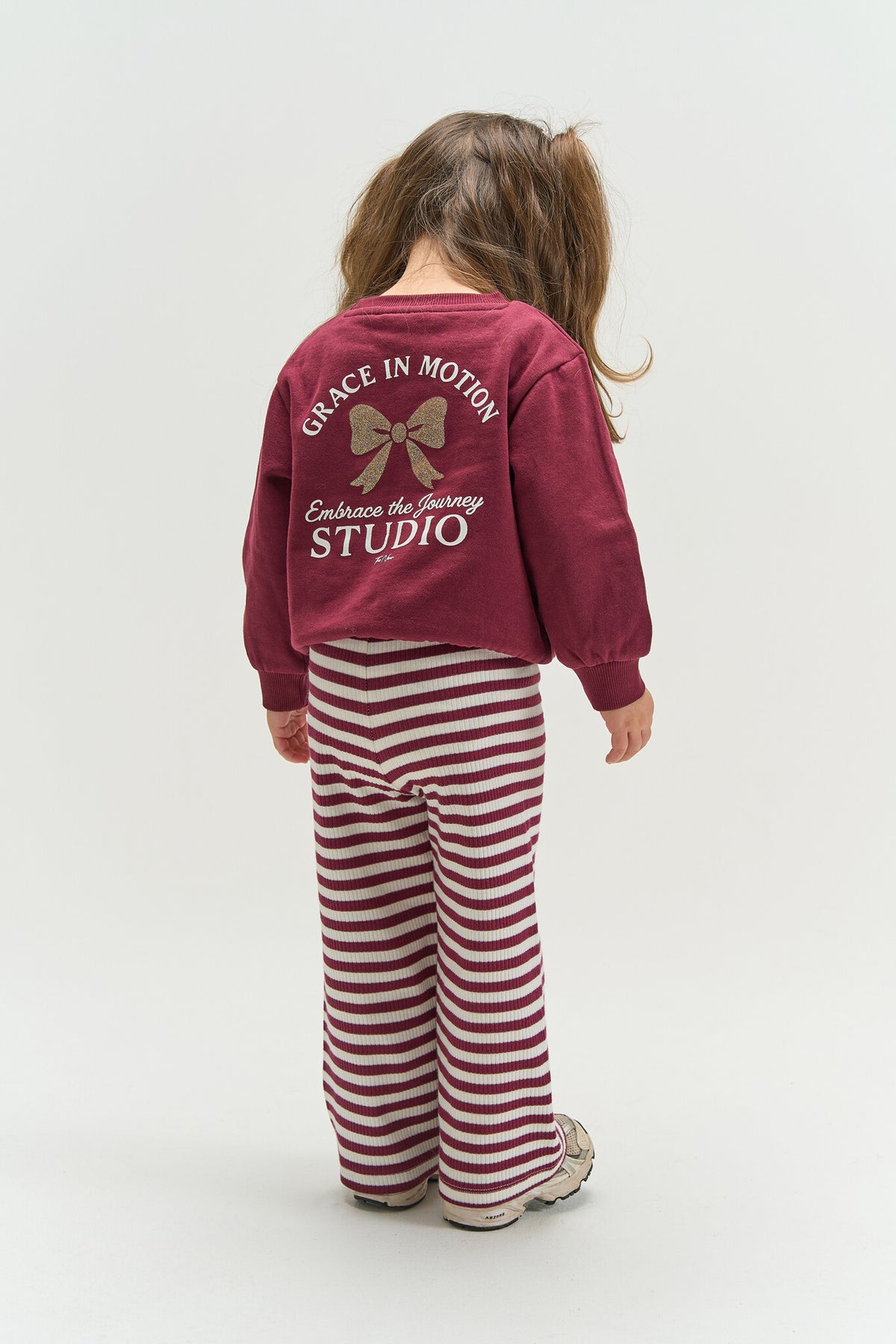THE NEW sweater meisje Verona Burgundy (bordeaux)