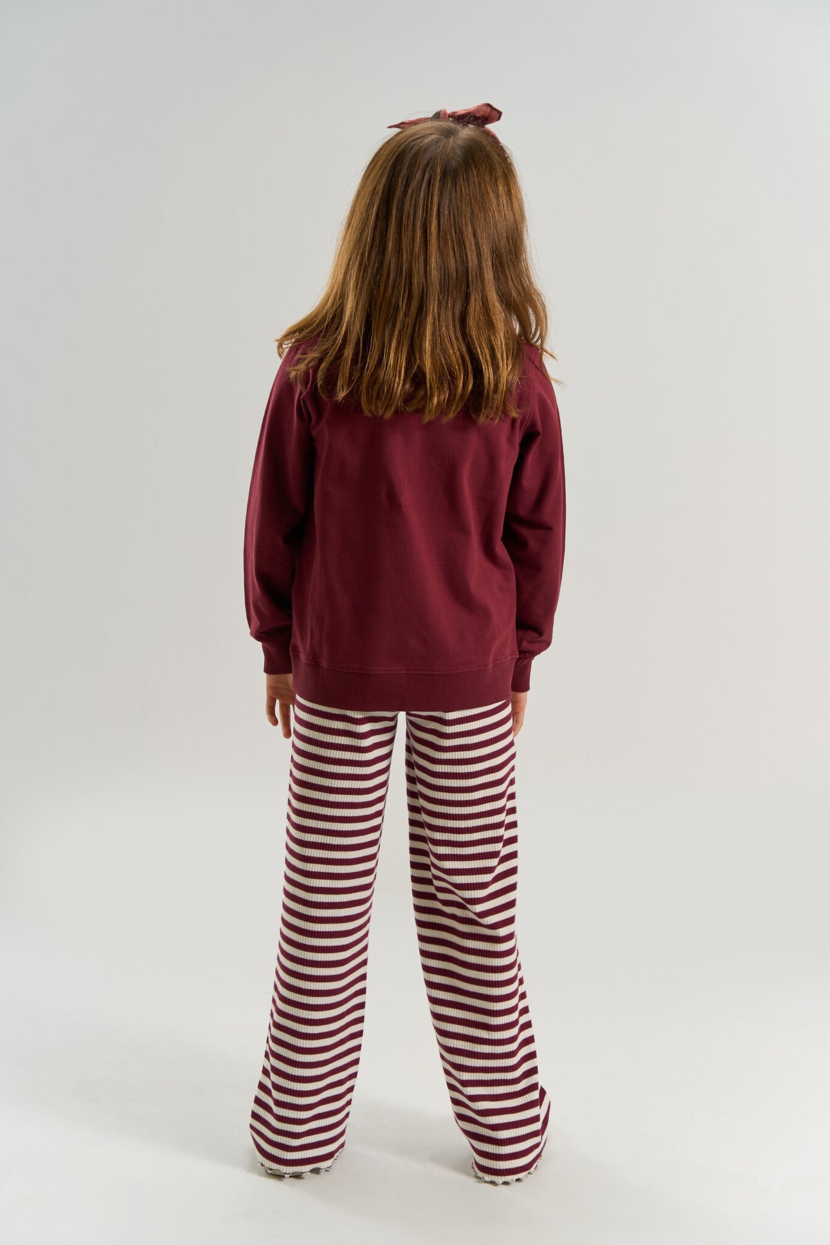 THE NEW sweater meisje Vonnie Burgundy (bordeaux)