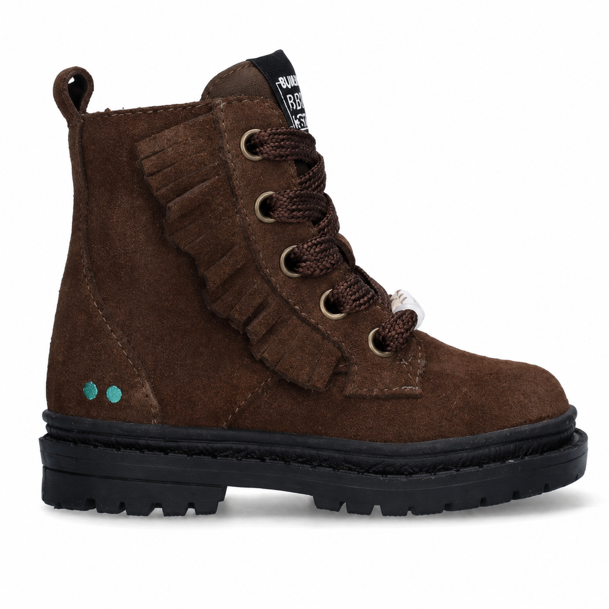 Bunnies Tasha Trail veterboots kind Dark Brown (donkerbruin)