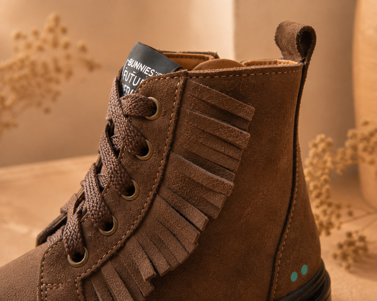 Bunnies Tasha Trail veterboots kind Dark Brown (donkerbruin)