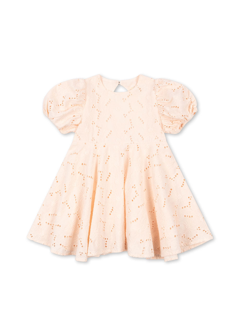 Konges Sløjd jurk meisje Glaise Dress GOTS Creole Pink beige roze