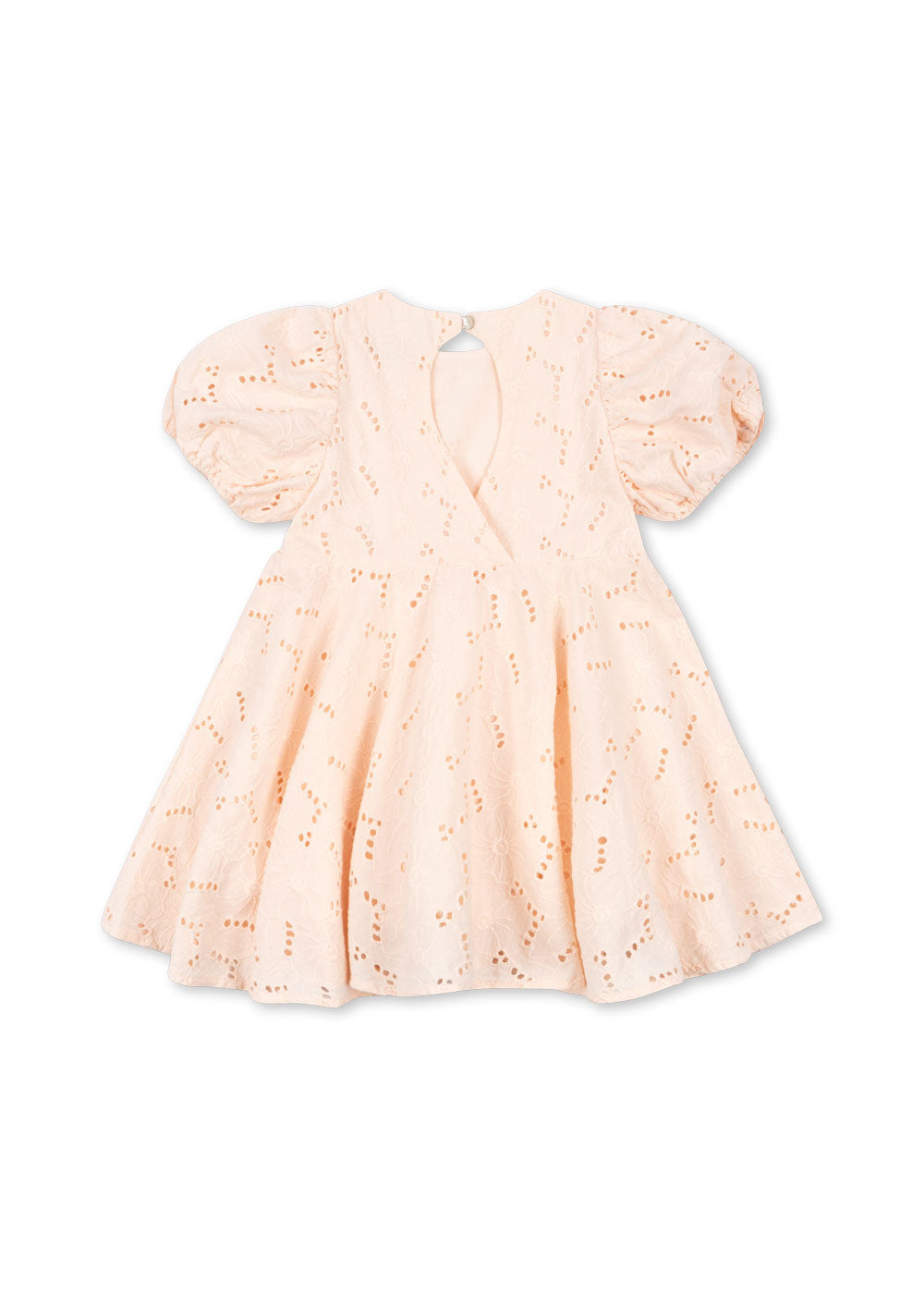 Konges Sløjd jurk meisje Glaise Dress GOTS Creole Pink beige roze