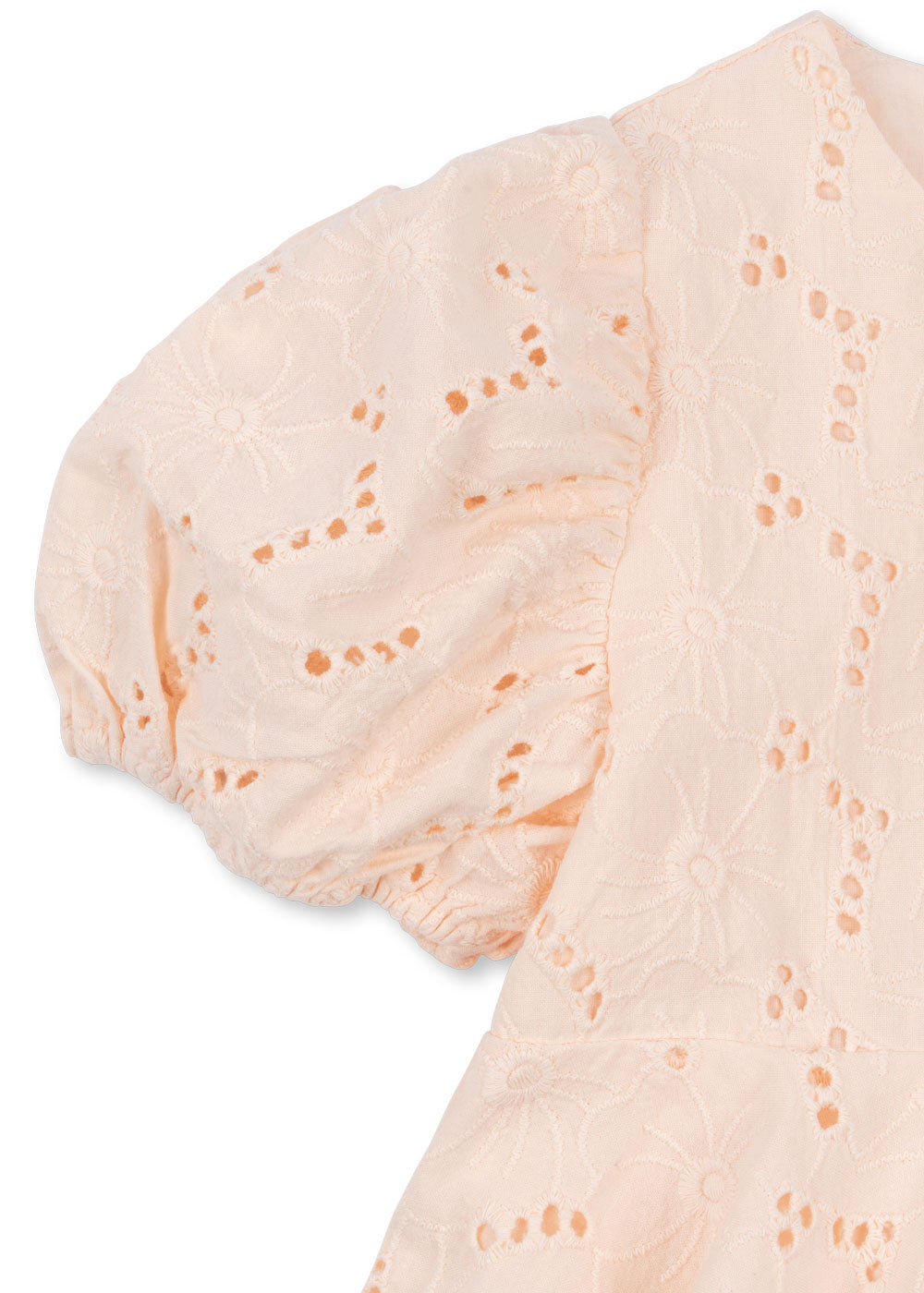 Konges Sløjd jurk meisje Glaise Dress GOTS Creole Pink beige roze