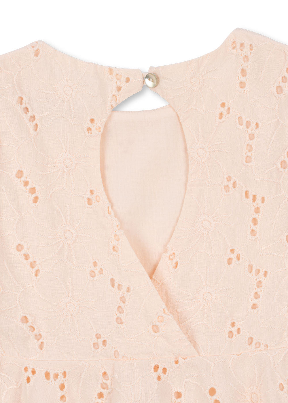 Konges Sløjd jurk meisje Glaise Dress GOTS Creole Pink beige roze