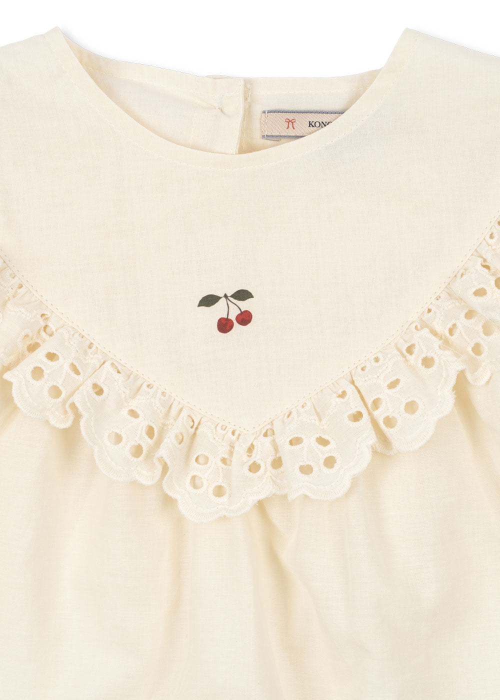 Konges Sløjd jurk meisje Posey Dress Antique White gebroken wit