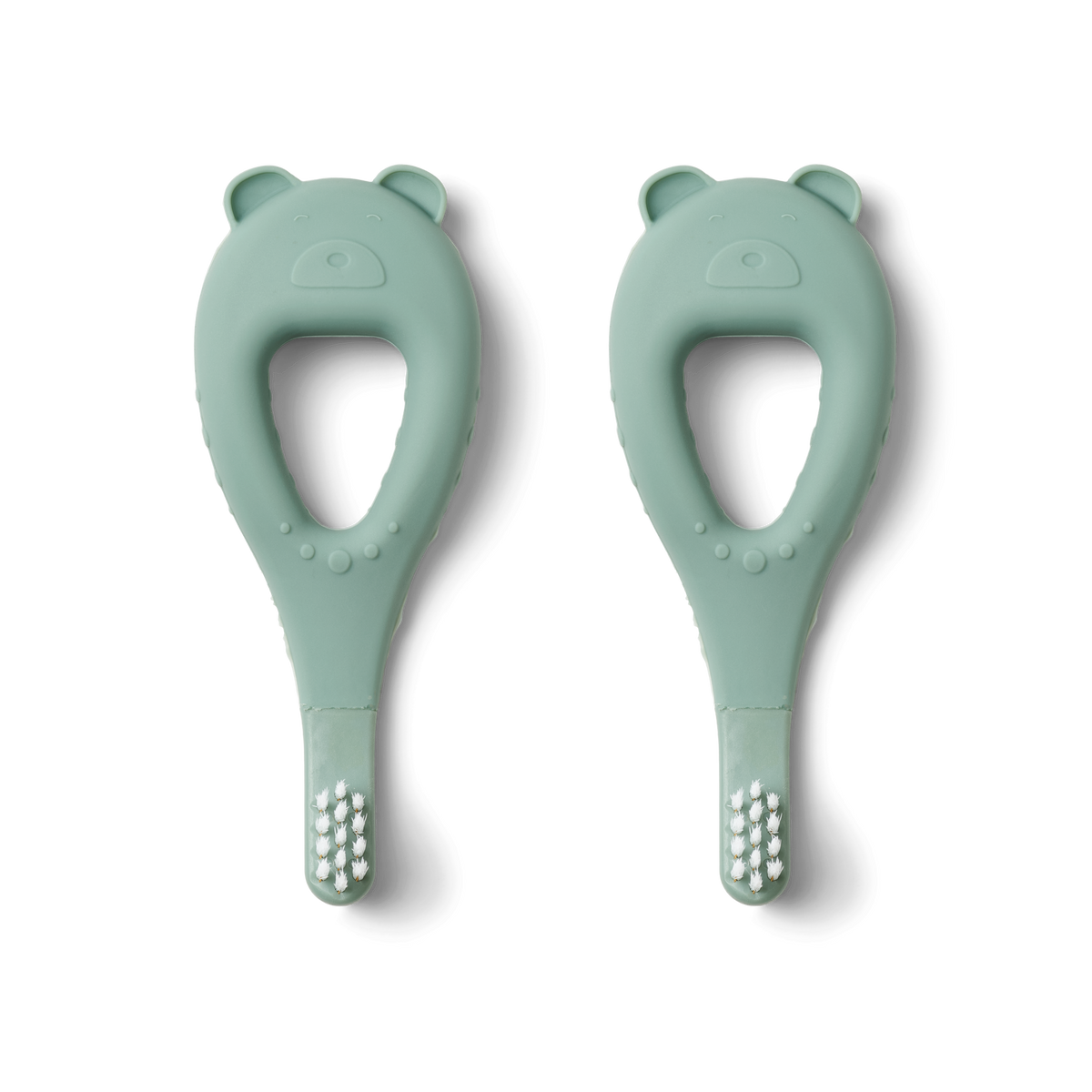 LIEWOOD tandenborstels baby Janelle set van 2 (Peppermint, mint)