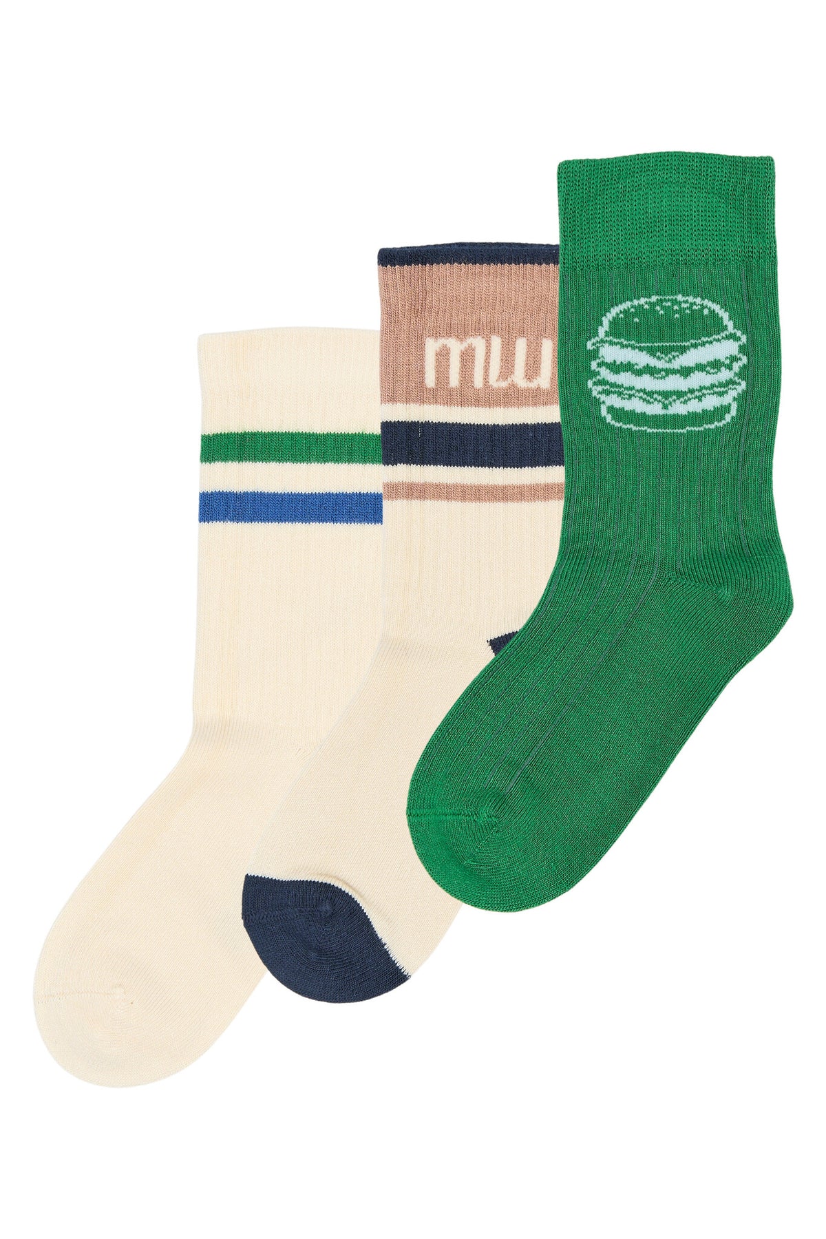 The New sokken kind Moe bamboe set van 3