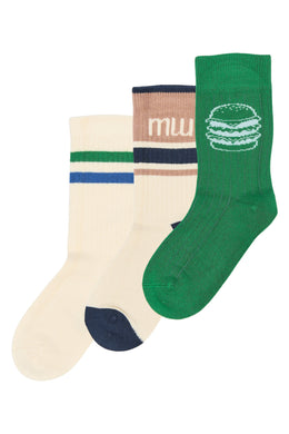 The New sokken kind Moe bamboe set van 3