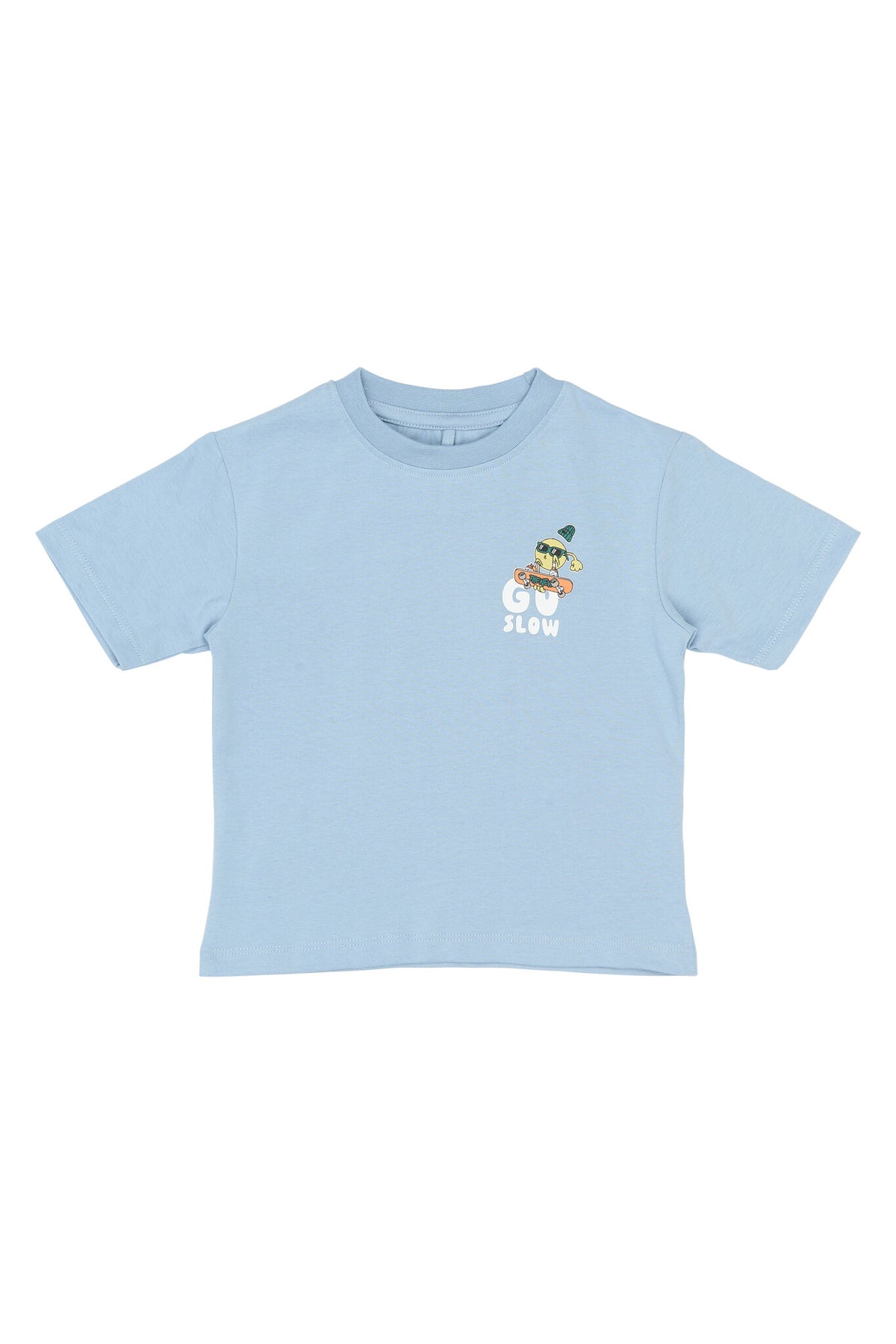 The New shirt kind Stanley Tee Forever Blue (blauw)