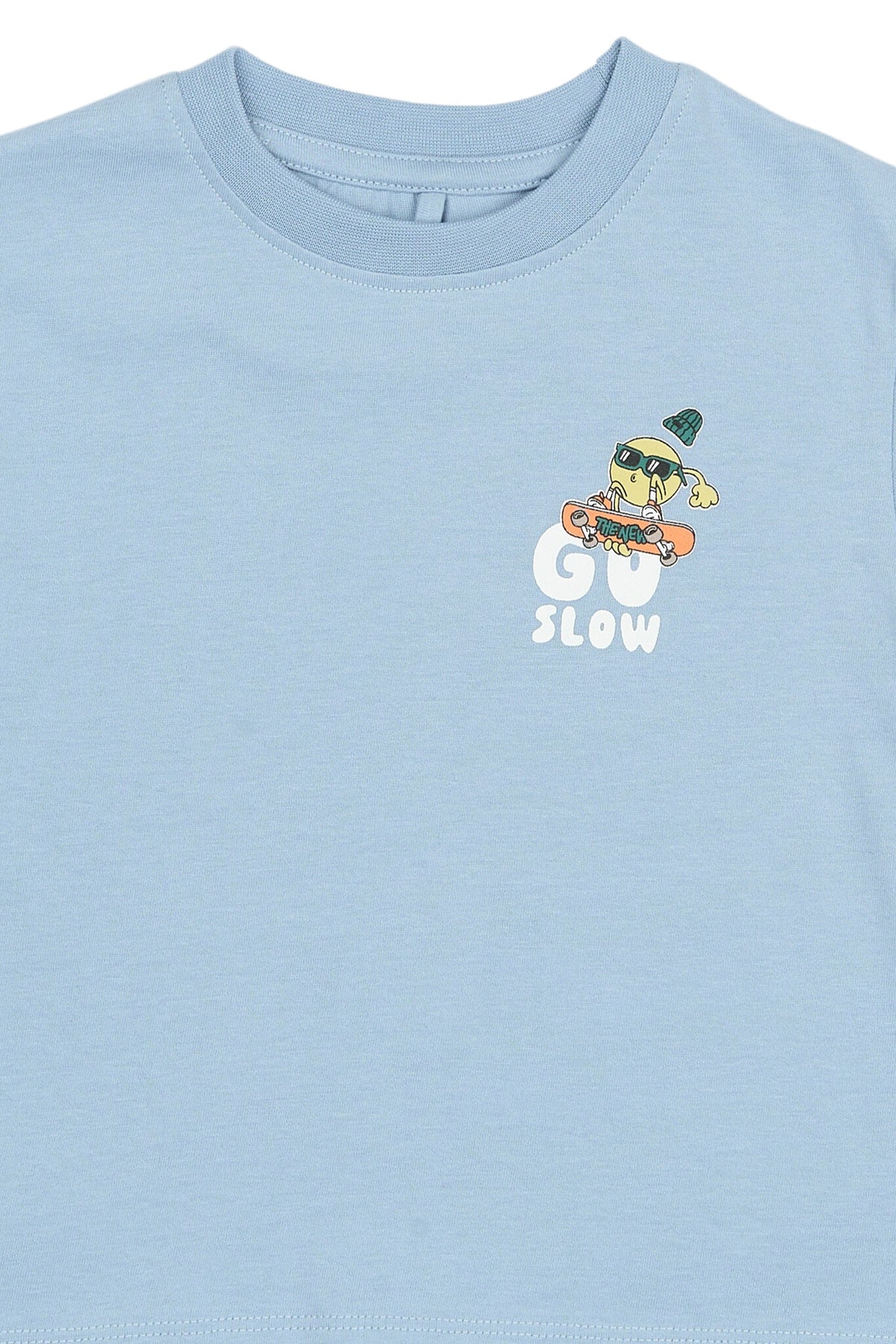 The New shirt kind Stanley Tee Forever Blue (blauw)