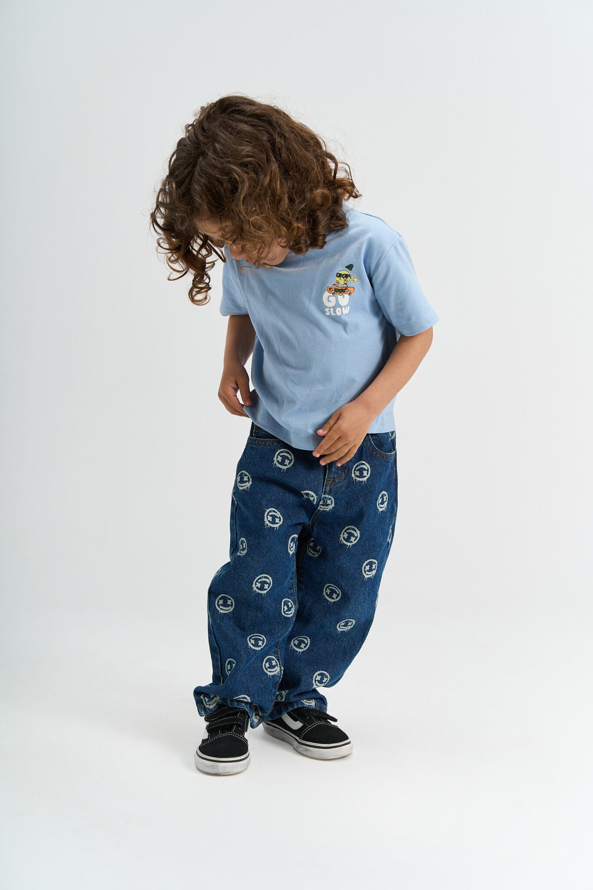 The New shirt kind Stanley Tee Forever Blue (blauw)