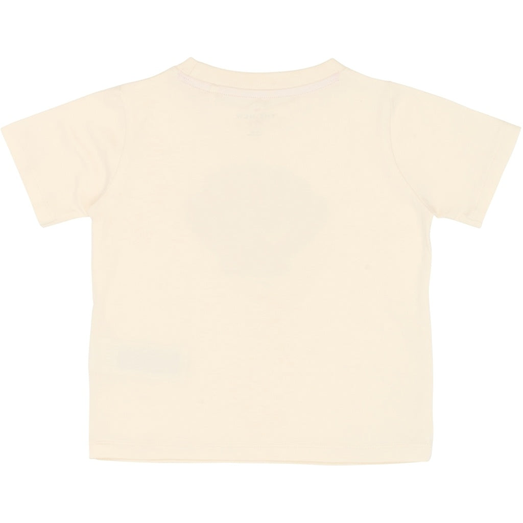 The New shirt meisje Tallulah Tee Gardenia (crèmewit)
