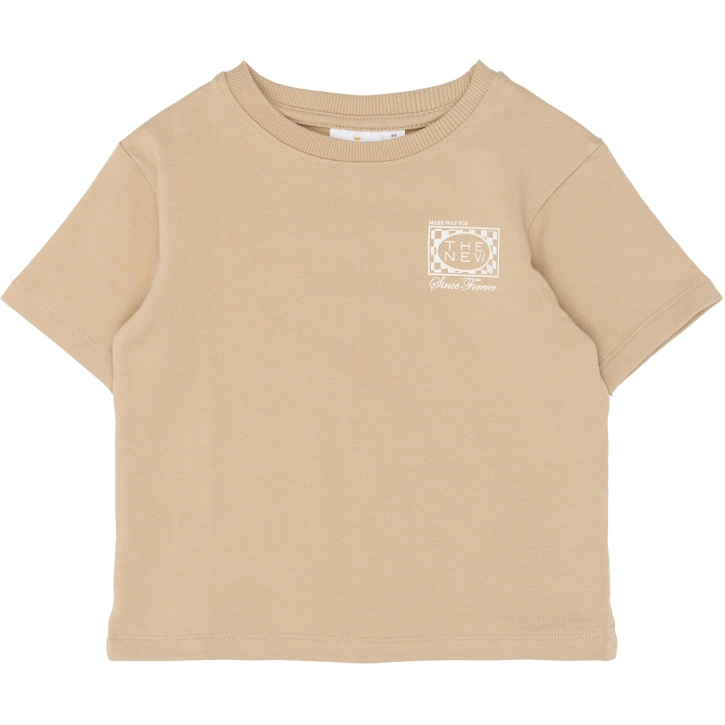 The New shirt jongen Titan Tee Humus (bruin)