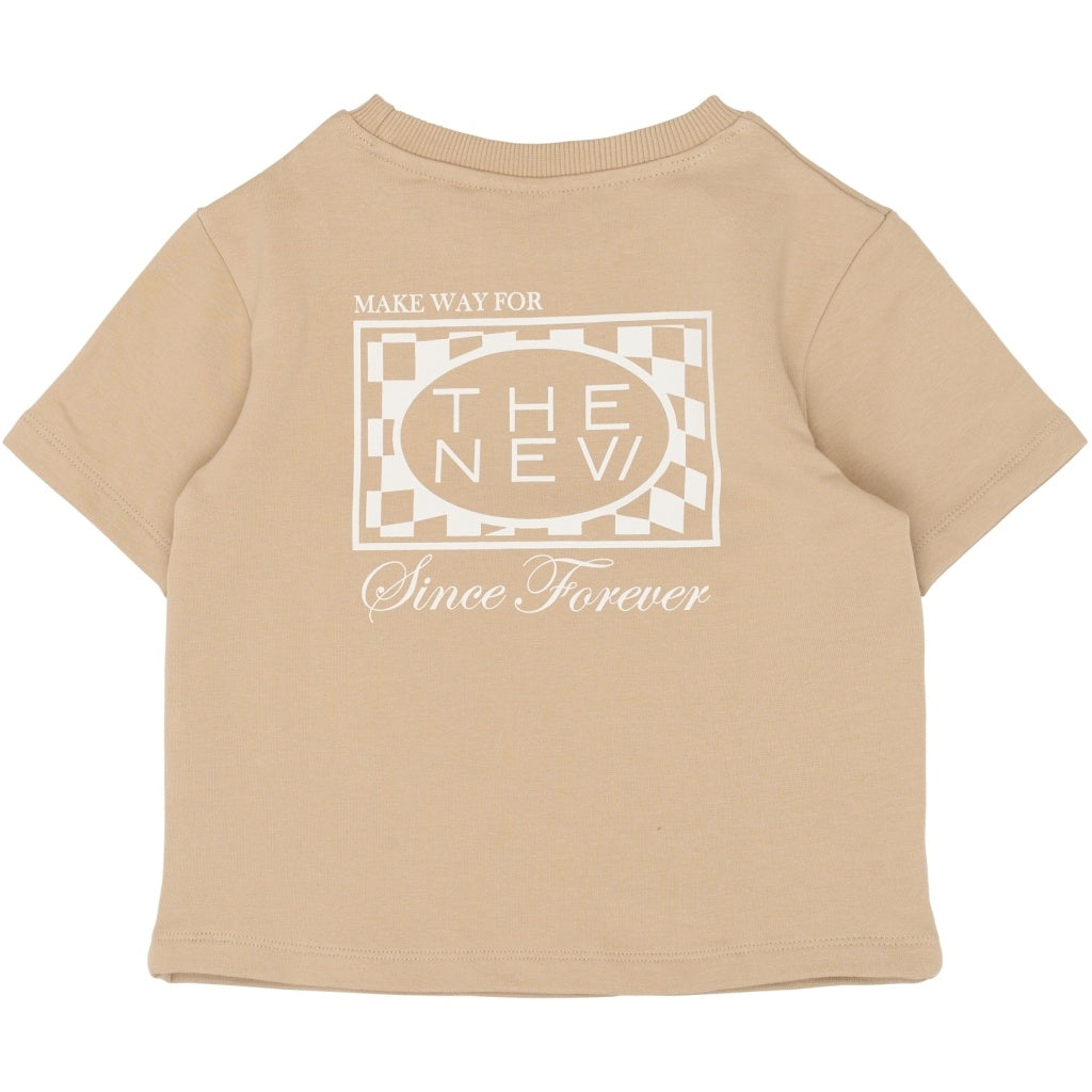 The New shirt jongen Titan Tee Humus (bruin)