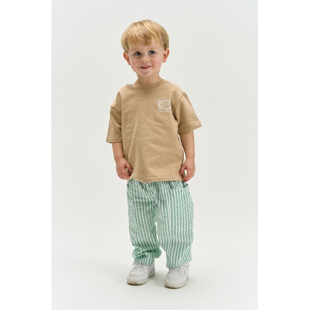 The New shirt jongen Titan Tee Humus (bruin)