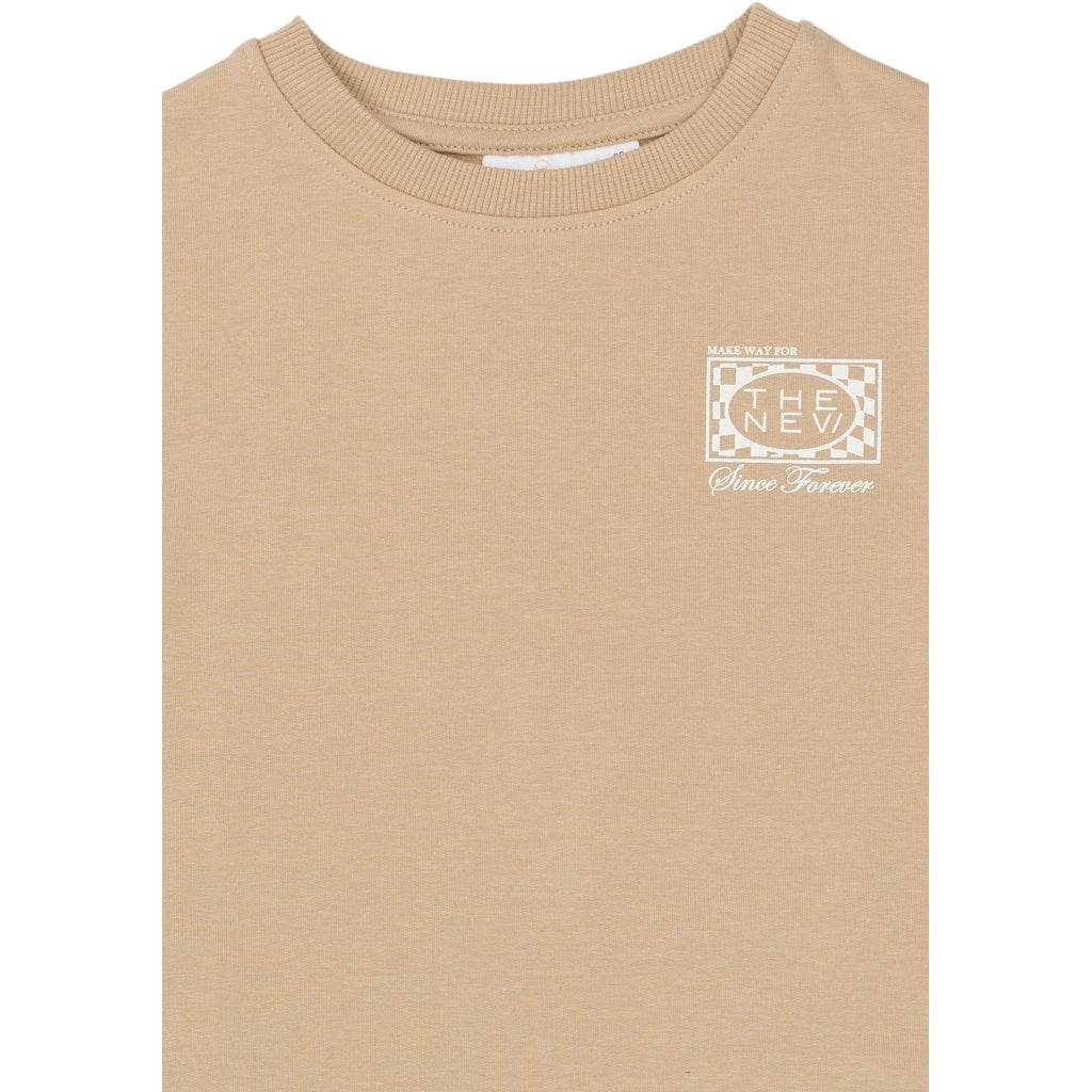 The New shirt jongen Titan Tee Humus (bruin)