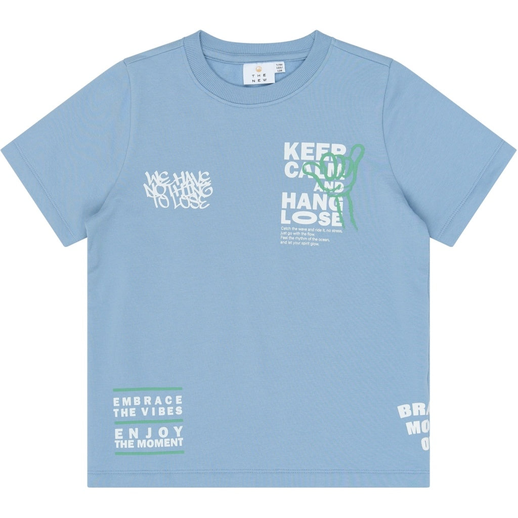 The New shirt jongen Titus Tee Forever Blue (blauw)