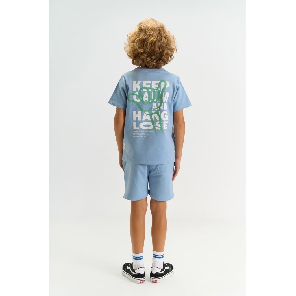 The New shirt jongen Titus Tee Forever Blue (blauw)