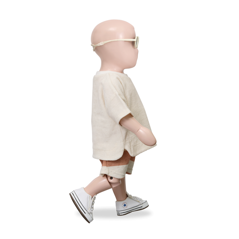 1+ IN THE FAMILY korte broek baby Alessandro Coral roze