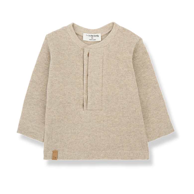 RALF T-shirt kind Tortora bruin