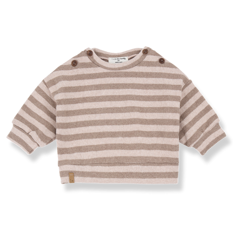 Dirk trui kind roze sweater