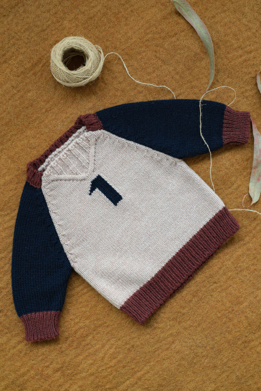 PATRICK trui kind Tortora bruin sweater