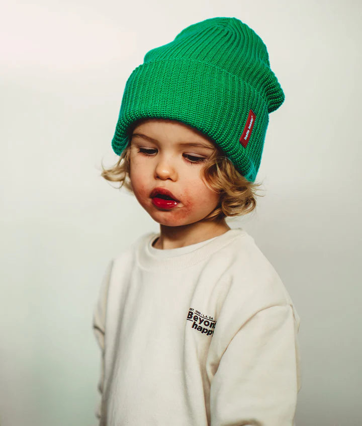 Hello Hossy muts kind Flow Basil (groen)