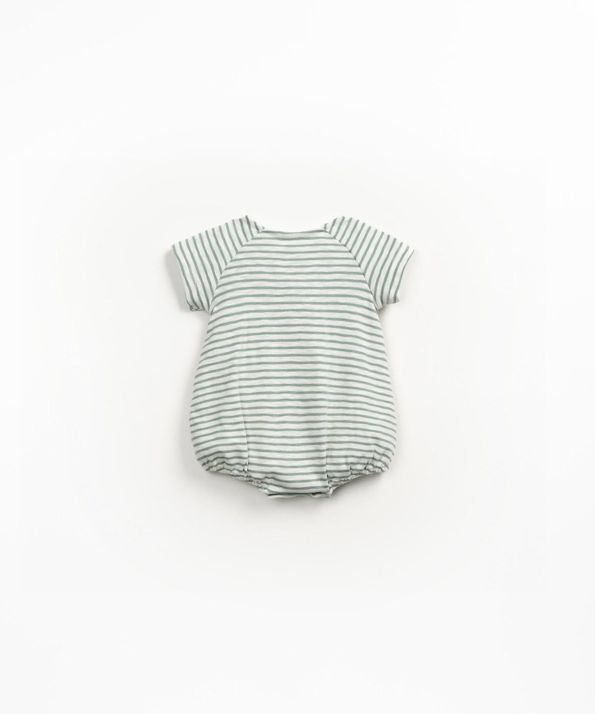 PLAY UP rib jumpsuit kind Madalena gestreept (groen)