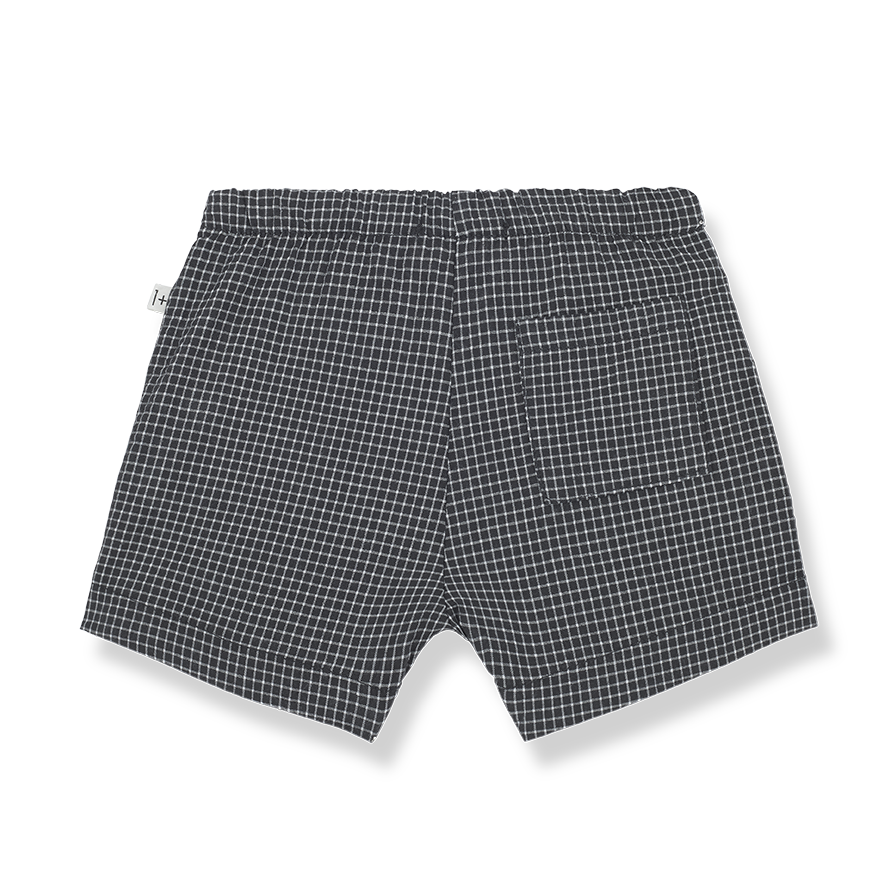 1+ IN THE FAMILY bermuda baby Salvatore Anthracite antraciet korte broek