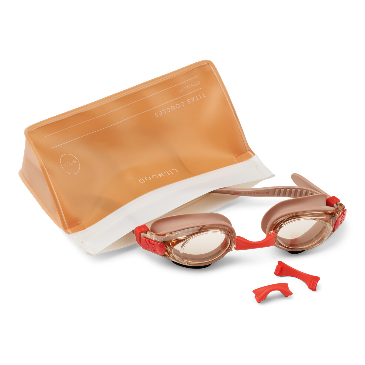LIEWOOD duikbril Titas Goggles Tuscany Rose Apple Blossom roze
