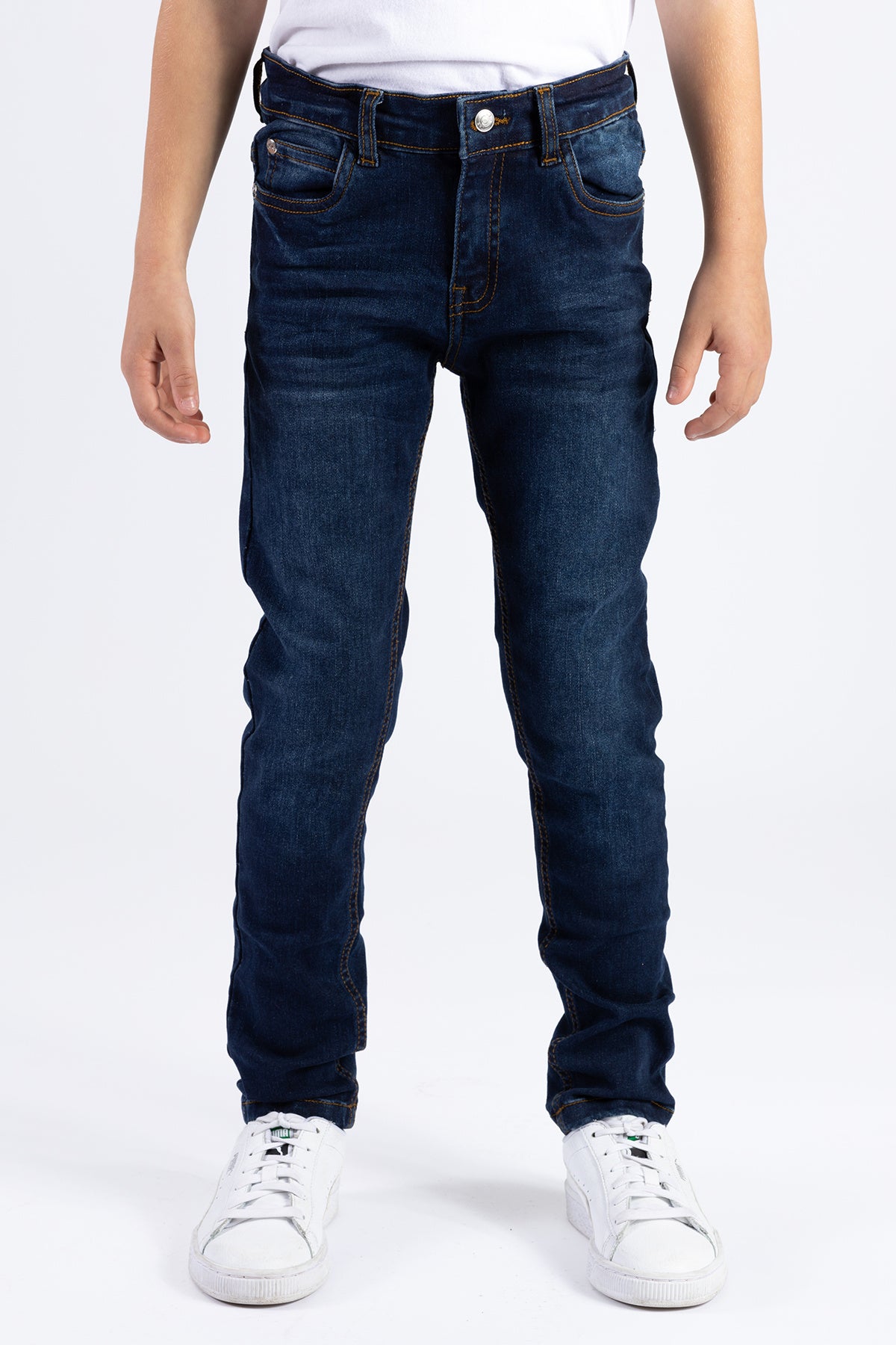 The New spijkerbroek kind Copenhagen Slim Jeans Dark Blue (donkerblauw)