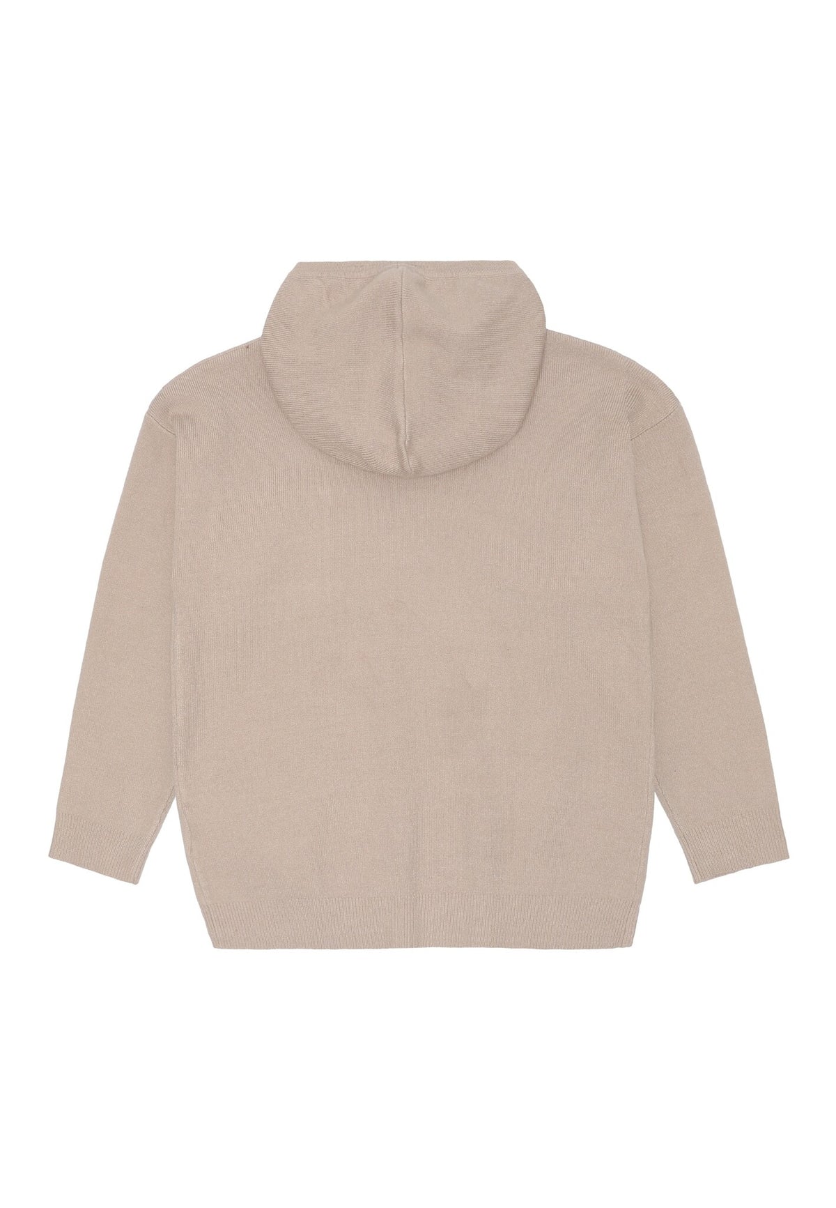The New hoodie kind Larouse Knit Hoody Oatmeal (beige)