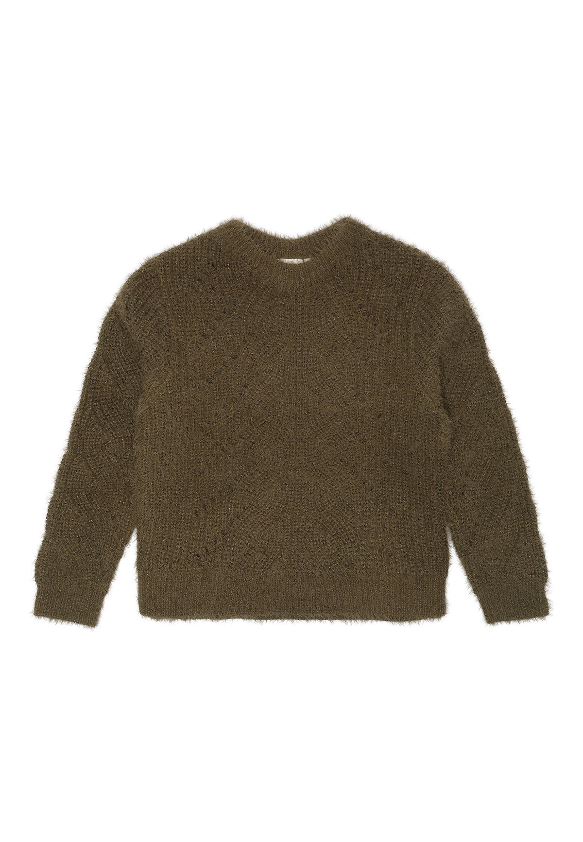 The New trui kind Diva Knit Pullover Ivy Green (groen)