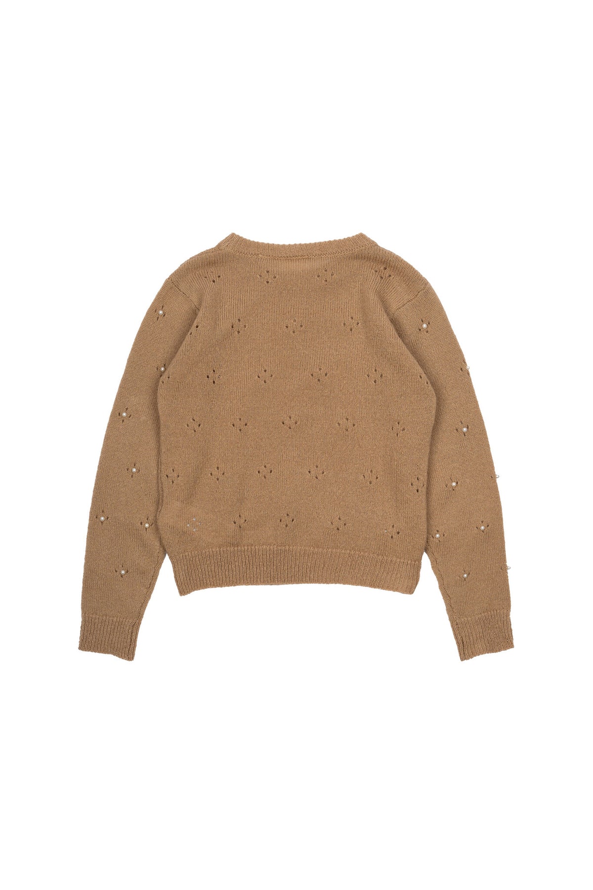 The New trui kind Michelle Knit Pullover Tannin (bruin)