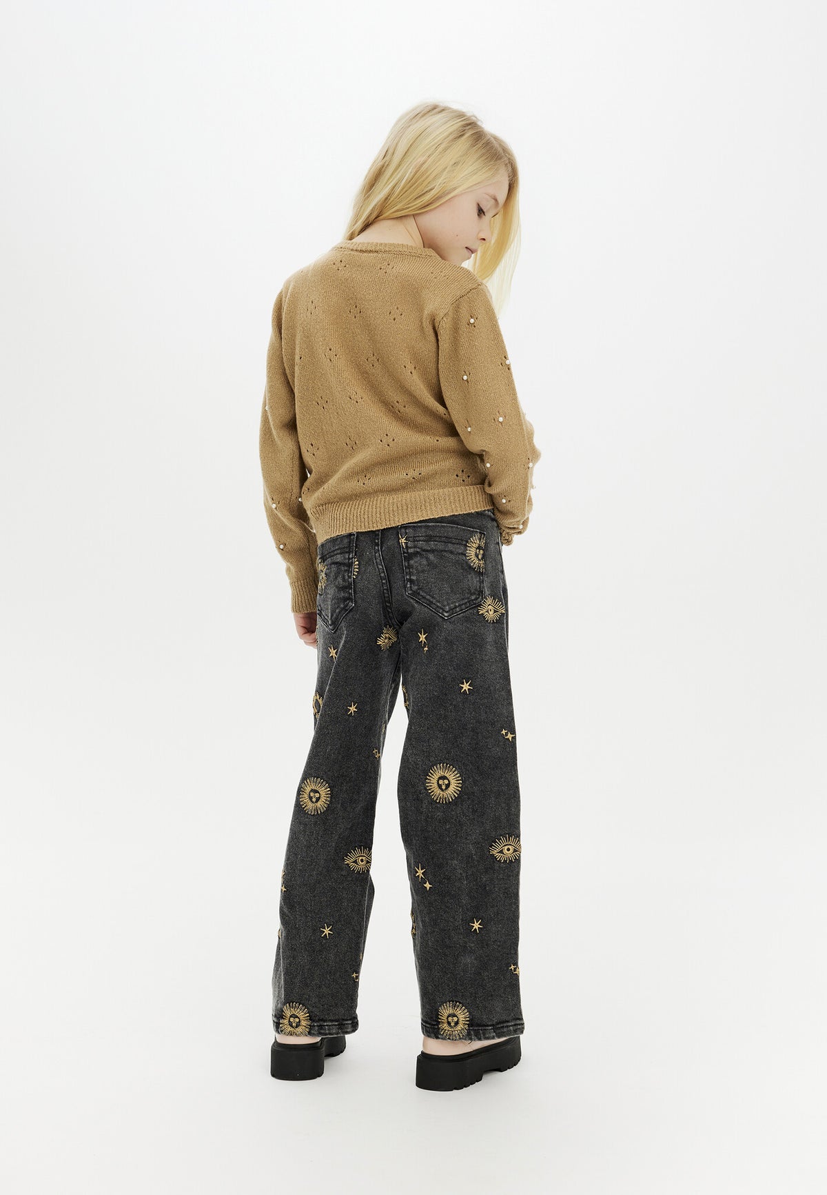 The New trui kind Michelle Knit Pullover Tannin (bruin)