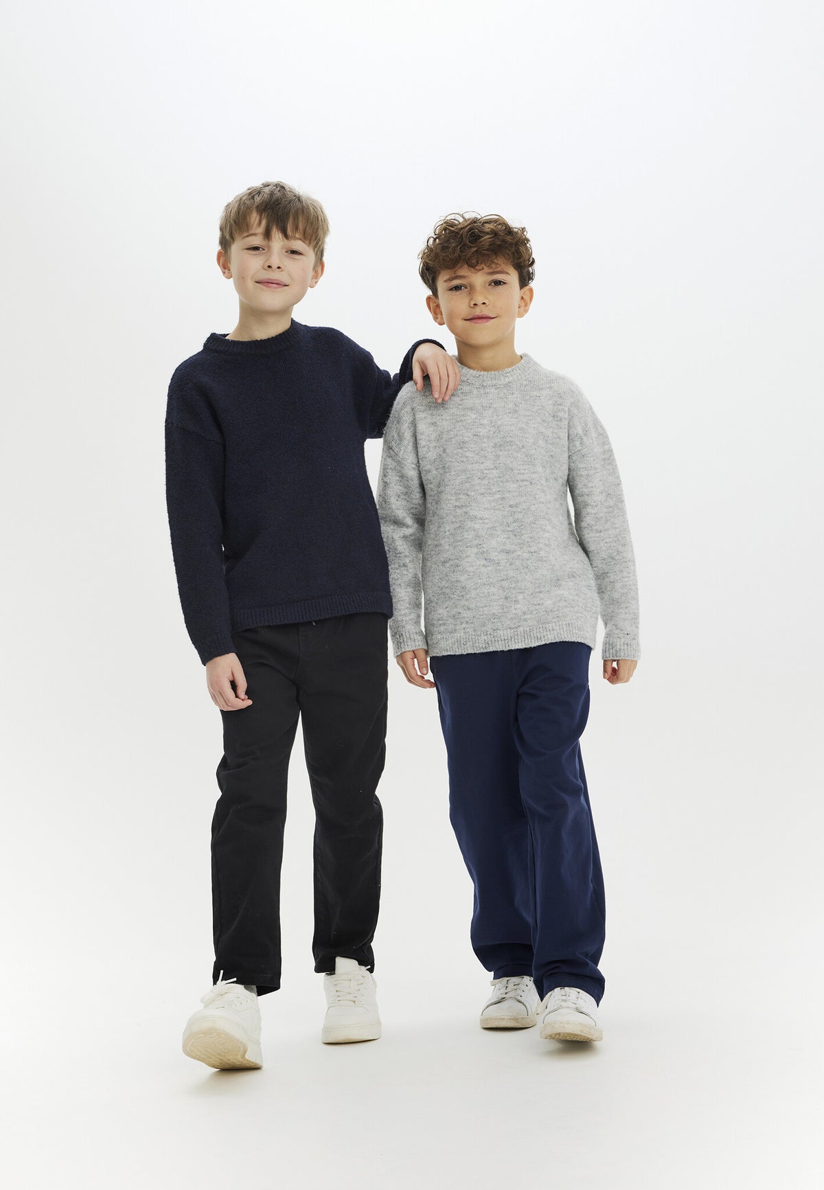 The New trui kind Martin Knit Pullover Navy Blazer (donkerblauw)