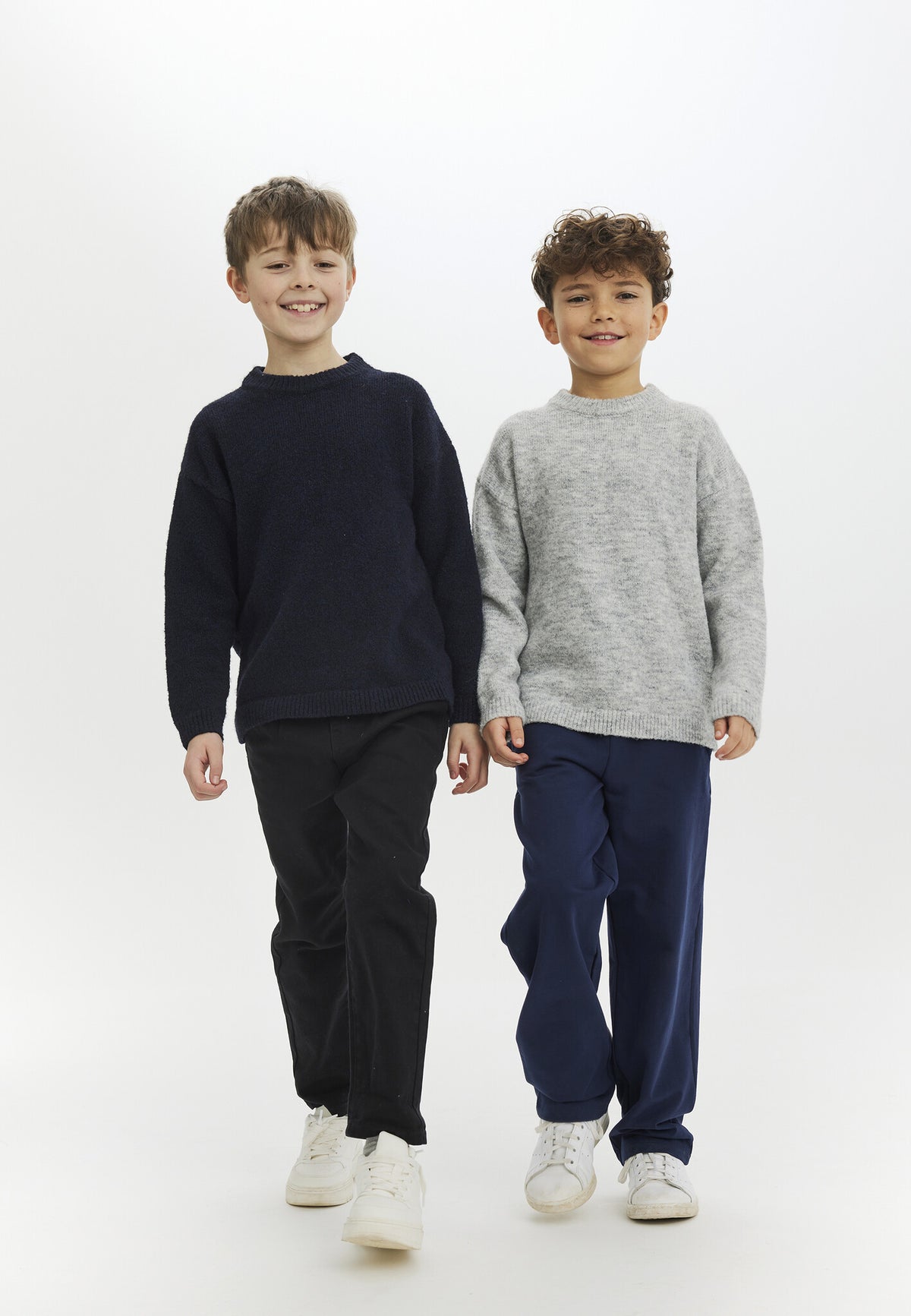 The New trui kind Martin Knit Pullover Navy Blazer (donkerblauw)