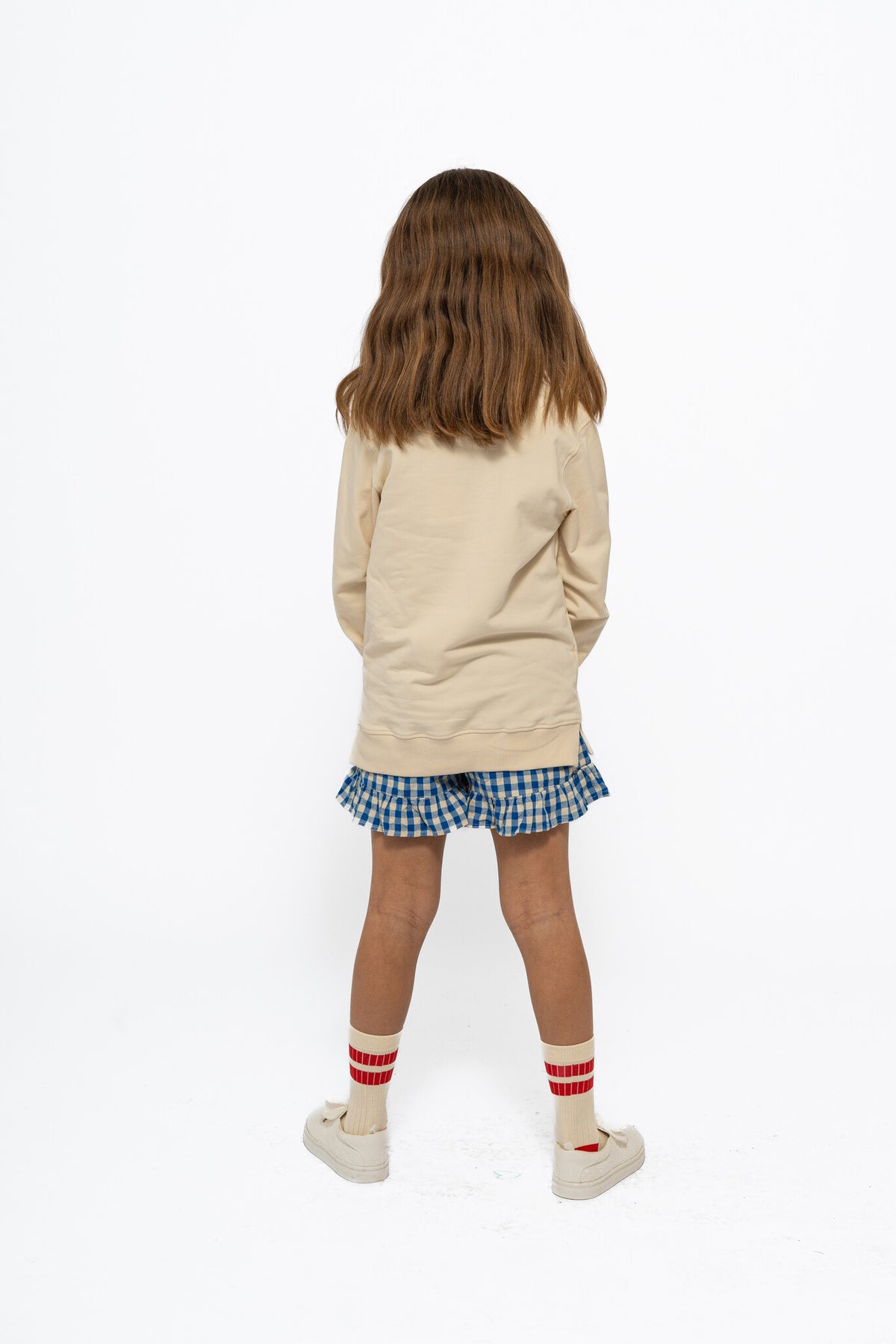 The New sweatshirt kind Ness Sweatshirt White Swan (wit)