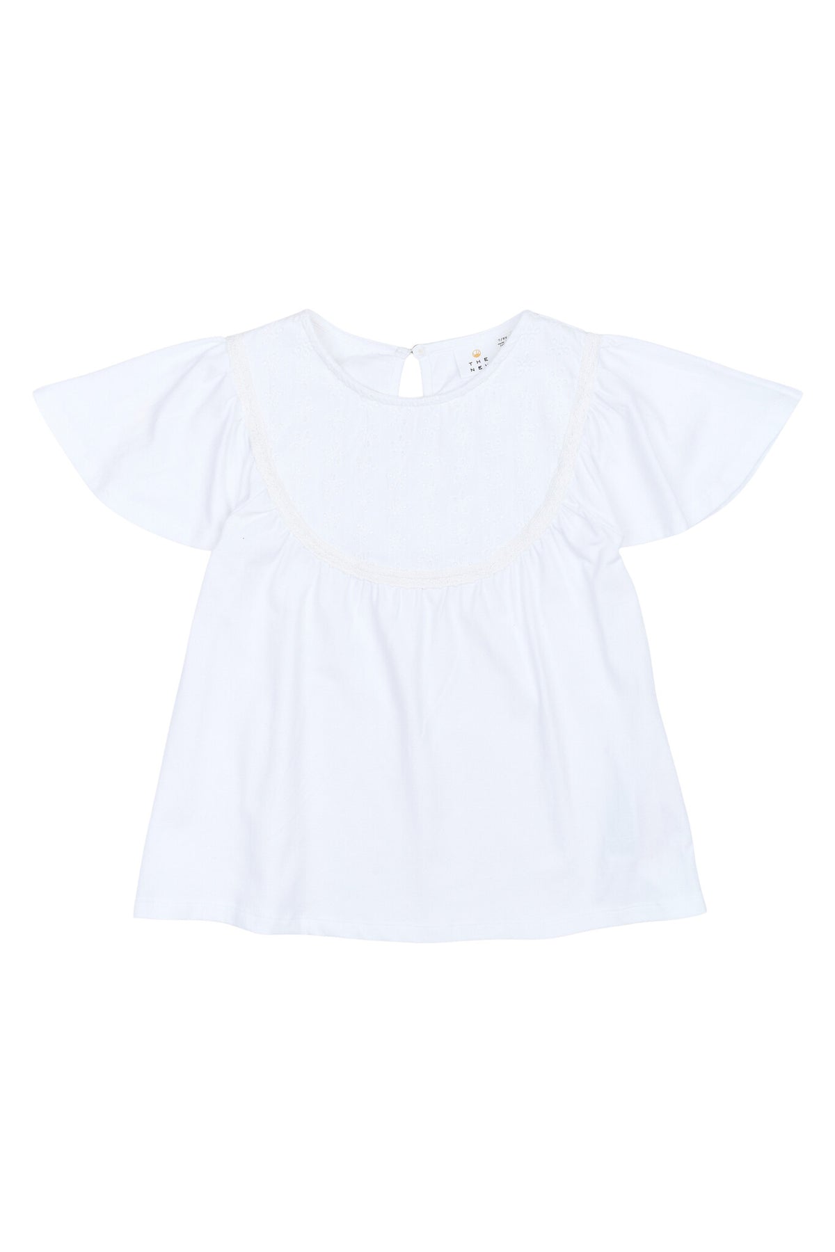 The New top kind Navalia S/S Top Bright White (wit)