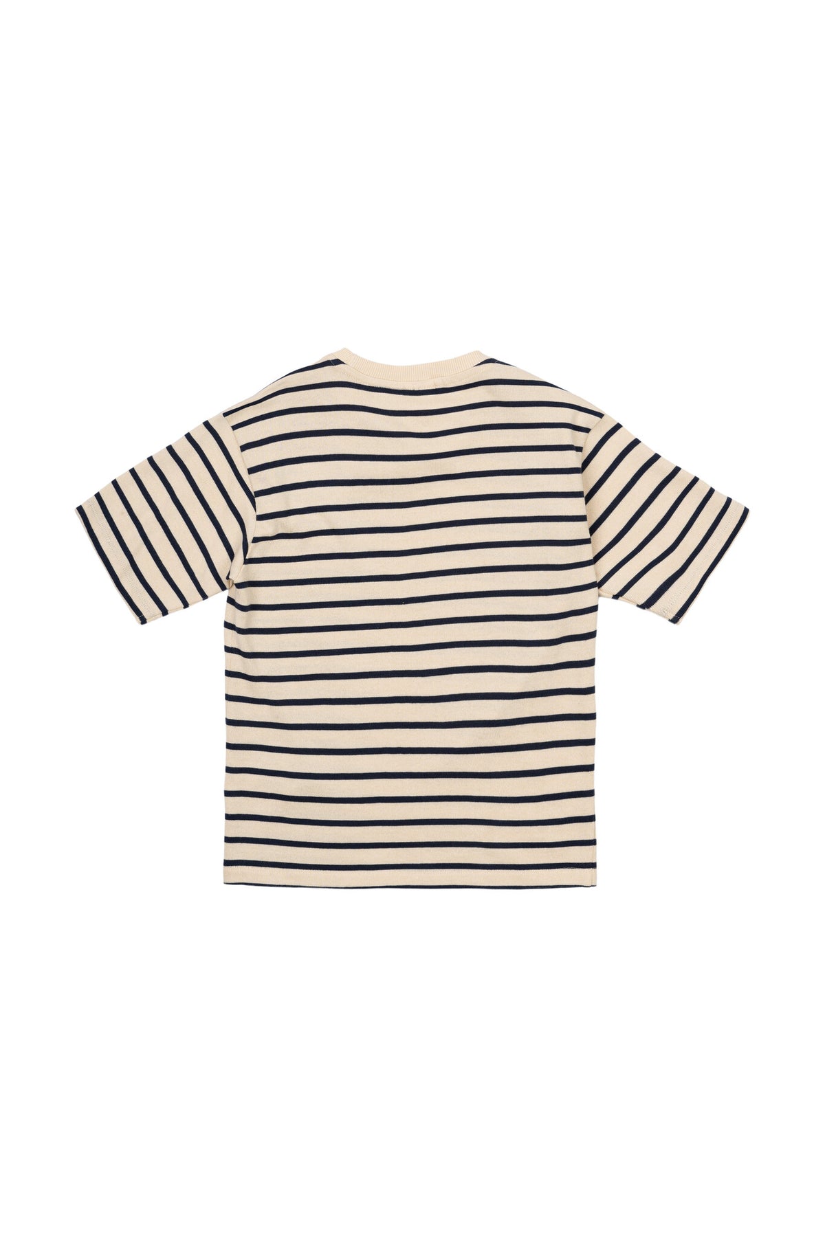 The New shirt kind Nero OS S/S Tee Mood Indigo Striped (donkerblauw gestreept)
