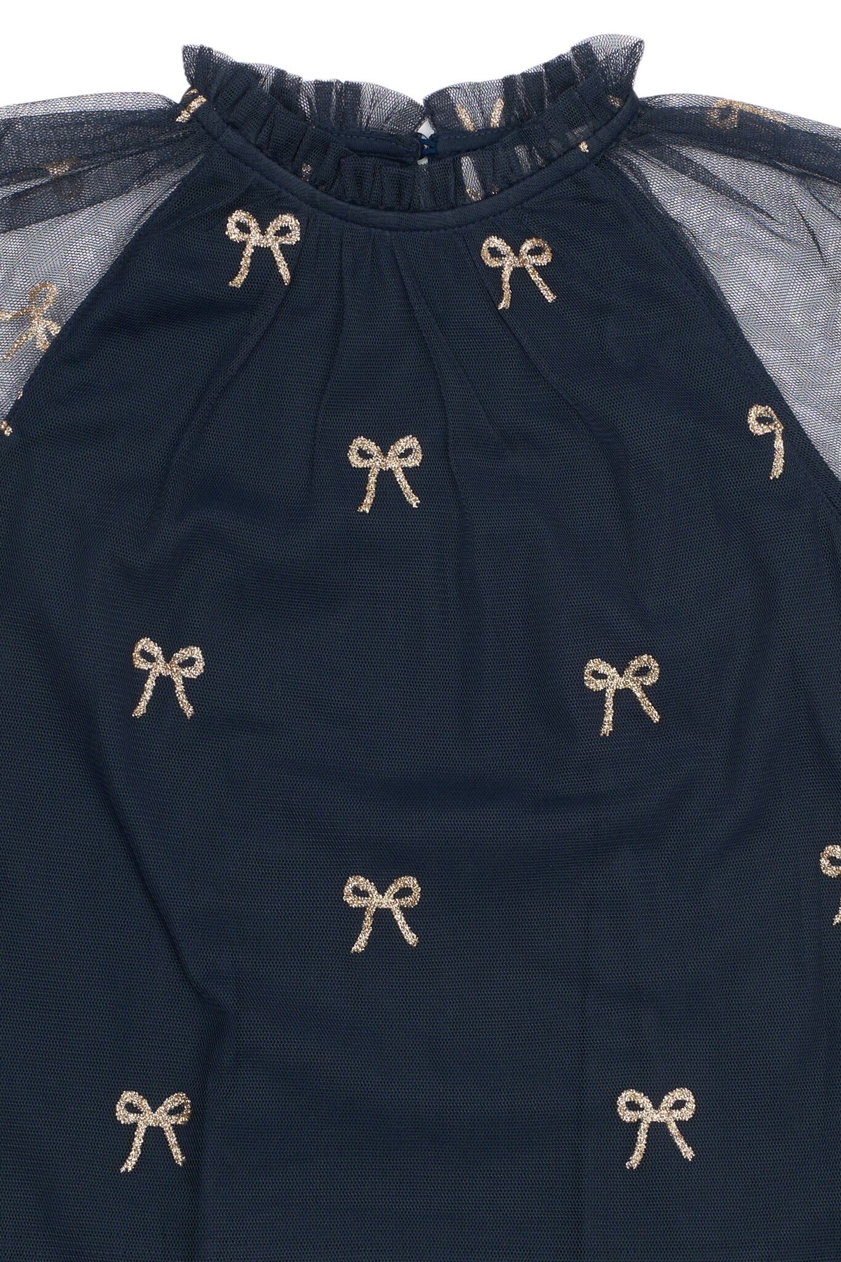 The New blouse kind Rudelle L/S Top Navy Blazer AOP (donkerblauw met print)