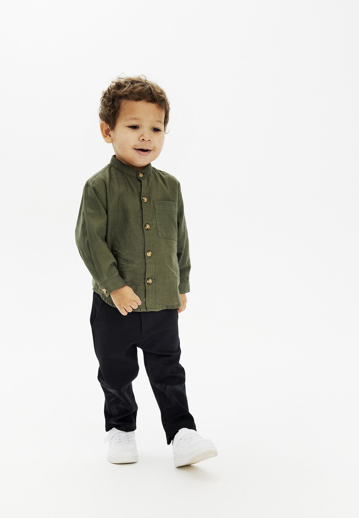 The New broek kind Jack Pants Black Beauty (zwart)