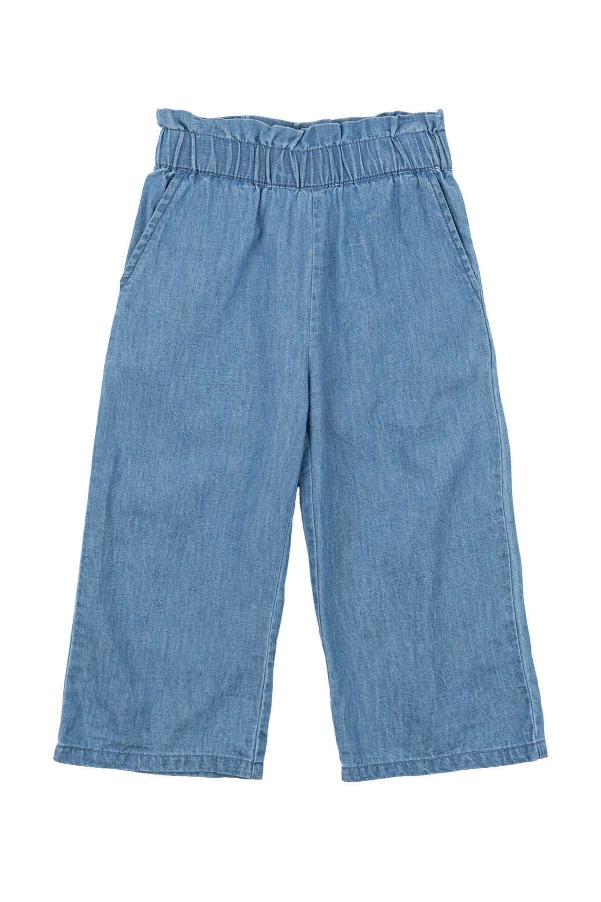 The New broek kind Nala Loose Pants Light Blue Denim (lichtblauw denim)
