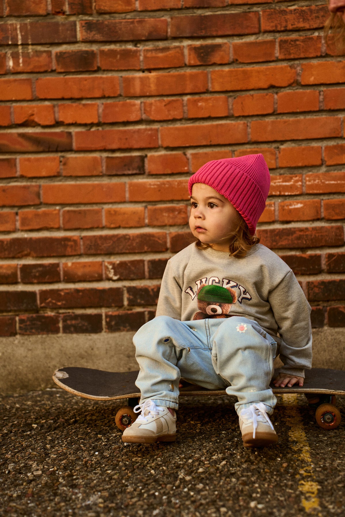 The New sweater kind Pippin (grijs)