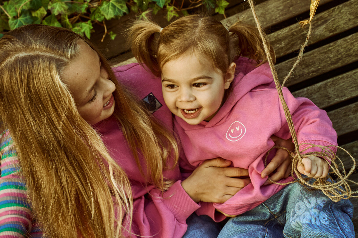 The New hoodie kind Pinkie Hoodie Ibis Rose (roze)