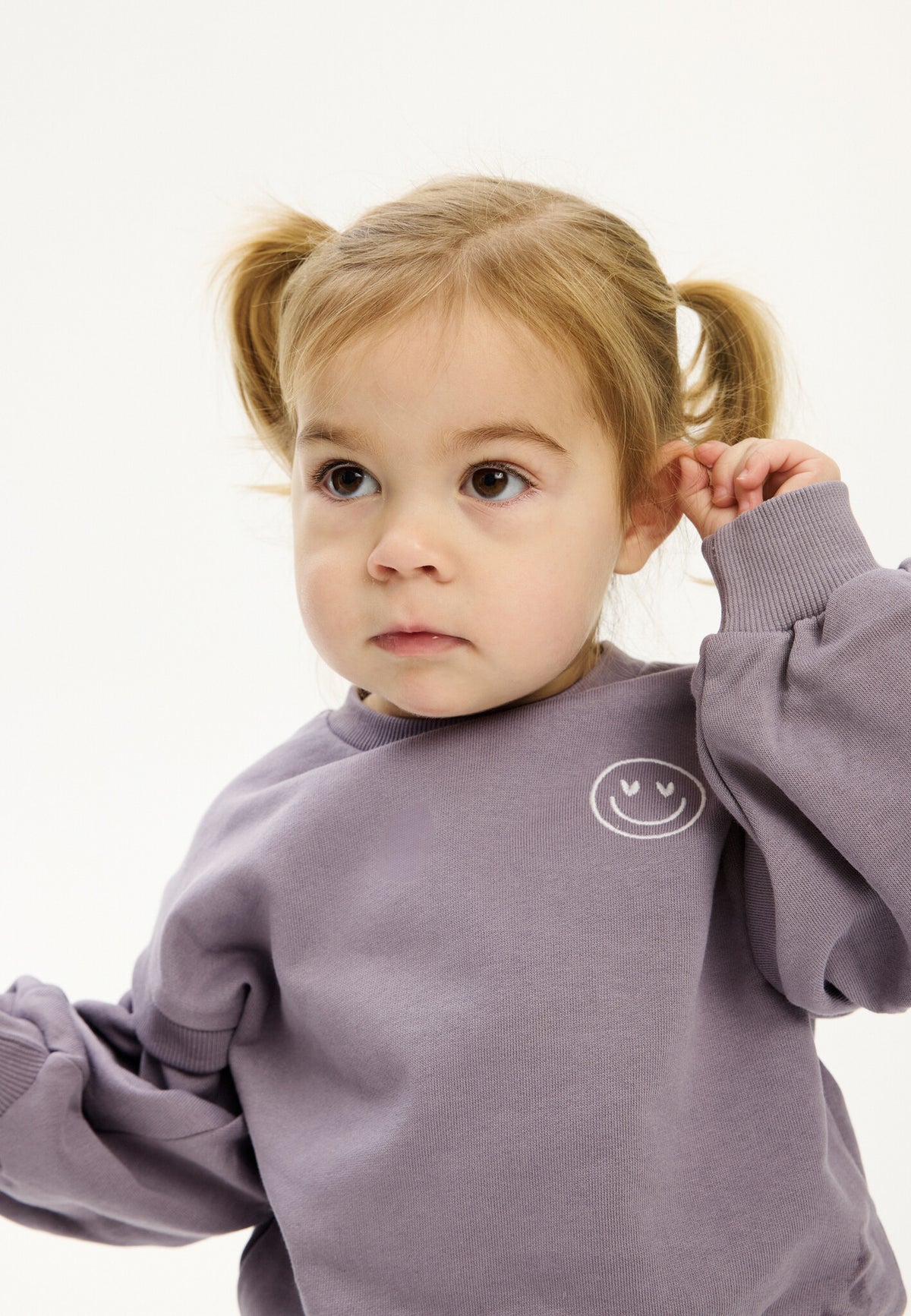 The New sweater kind Prissy (paars)